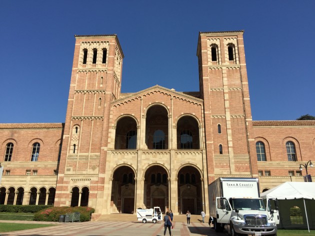 미국 로스앤젤레스 캘리포니아대(UCLA)에서 가장 먼저 지어진 건물인 로이스홀. - 로스앤젤레스=이현경 기자 uneasy75@donga.com 제공